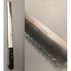 Ніж для торта (тип В), CREME, 30 см, широкий, чорний PRG71474-B-01 Pirge