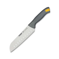 Ніж GASTRO Hollow Santoku 170 мм, сірий PRG37168-11 Pirge Сірий