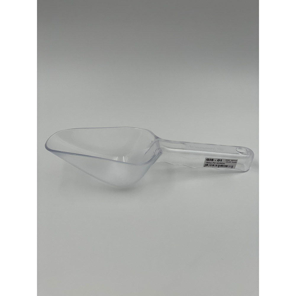 Совок 180мл, прозорий GIS--0001tr Gastro Plast PC Прозорий