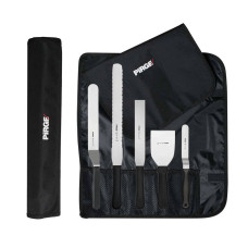 Набор кондитерских лопаток 5шт CREME, черный PRG71219-01 Pirge