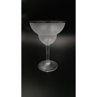 Бокал Маргарита 350 мл, прозорий, матовий GC--0033/F Gastro Plast PC Матовий