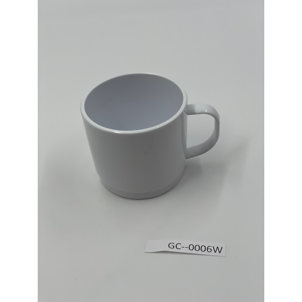 Чашка, 230 мл, біла GC--0006W Gastro Plast PC Білий