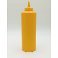 Диспенсер для соусів, жовтий, 1000 мл. з обертовим наконечником GPSM--001000/Y Gastro Plast PE Жовтий