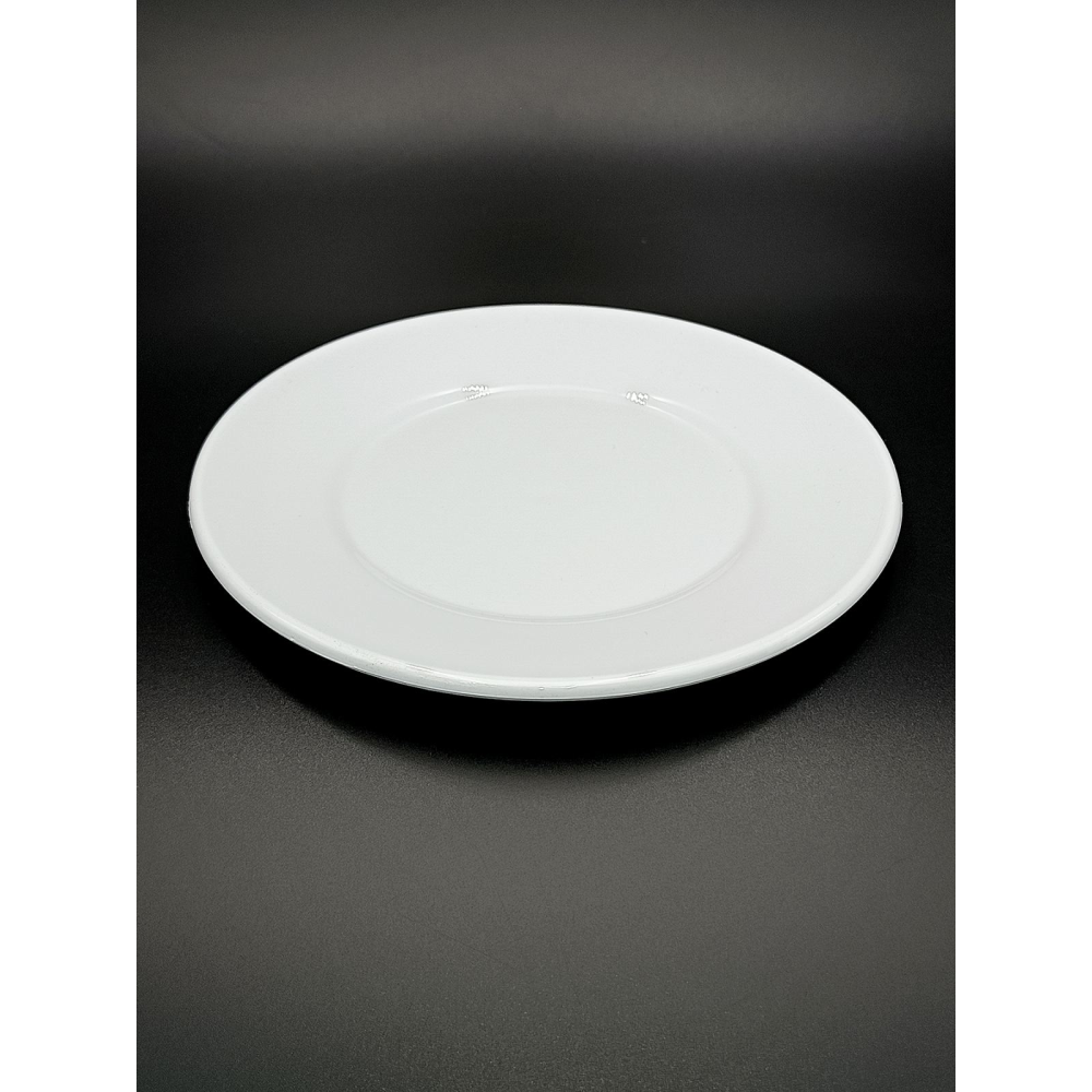 Тарілка кругла мілка з полікарбонату, 15 см GP--00D15 Gastro Plast PC Білий
