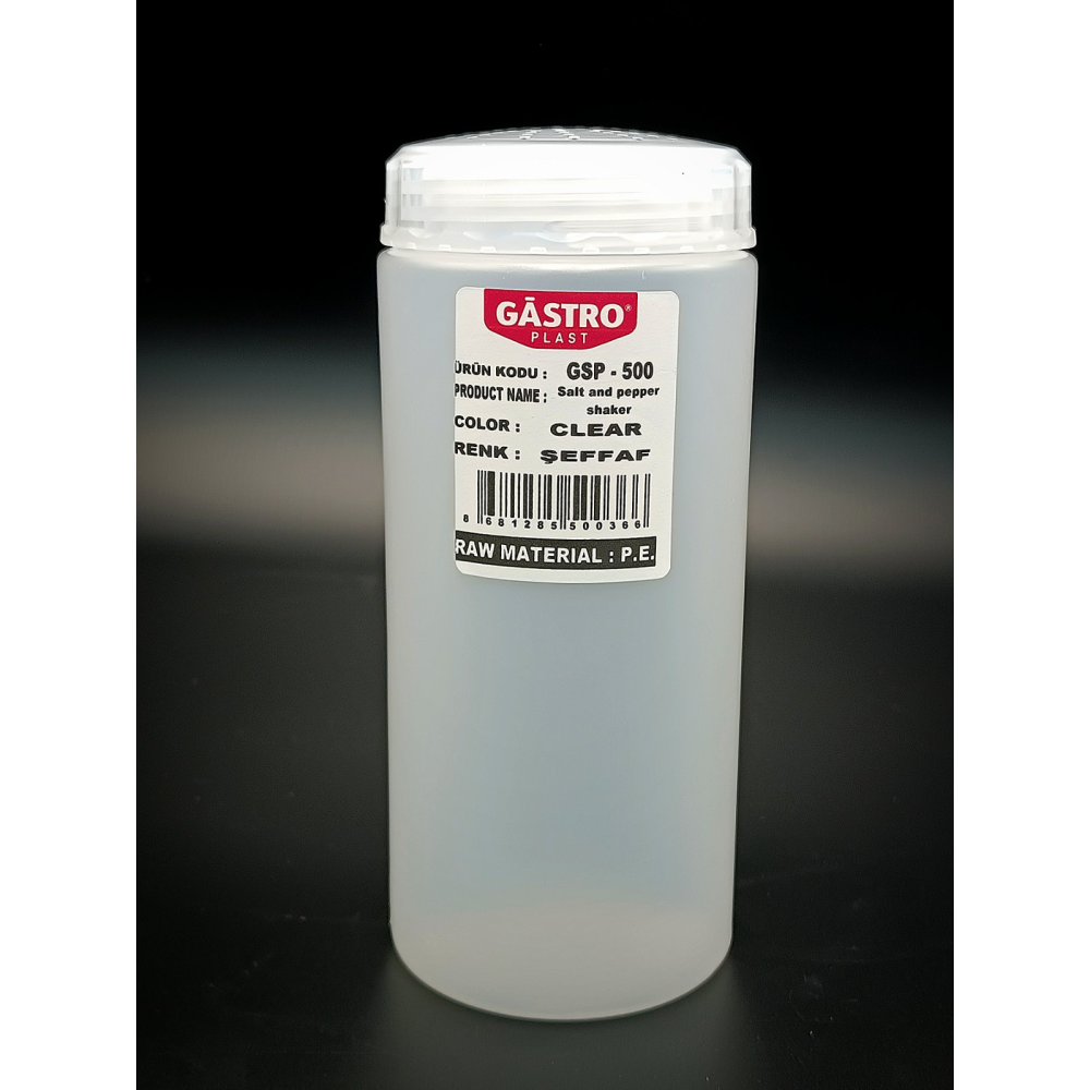 Диспенсер для солі та перцю 500мл, прозорий