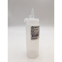 Диспенсер для соусів 250 мл. (прозорий) GPSC--00250R Gastro Plast PE Прозорий, з ковпачком