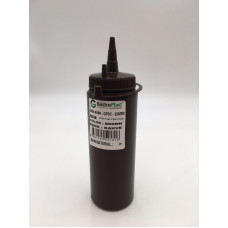 Диспенсер для соусів 250 мл. (коричневий) GPSC--00250BR Gastro Plast PE Коричневий, з ковпачком