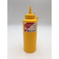 Диспенсер для соусів 500 мл. (жовтий) GPSC--00500Y Gastro Plast PE Жовтий, з ковпачком