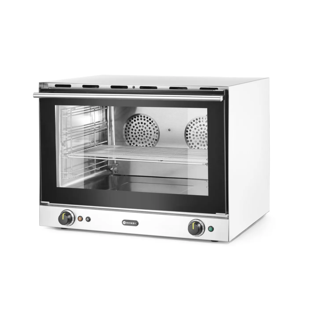Конвекційна духова шафа зі зволоженням H100S, HENDI, GN 1/1, 230В/3500Вт, 699x608x(H)550мм 229873 Hendi