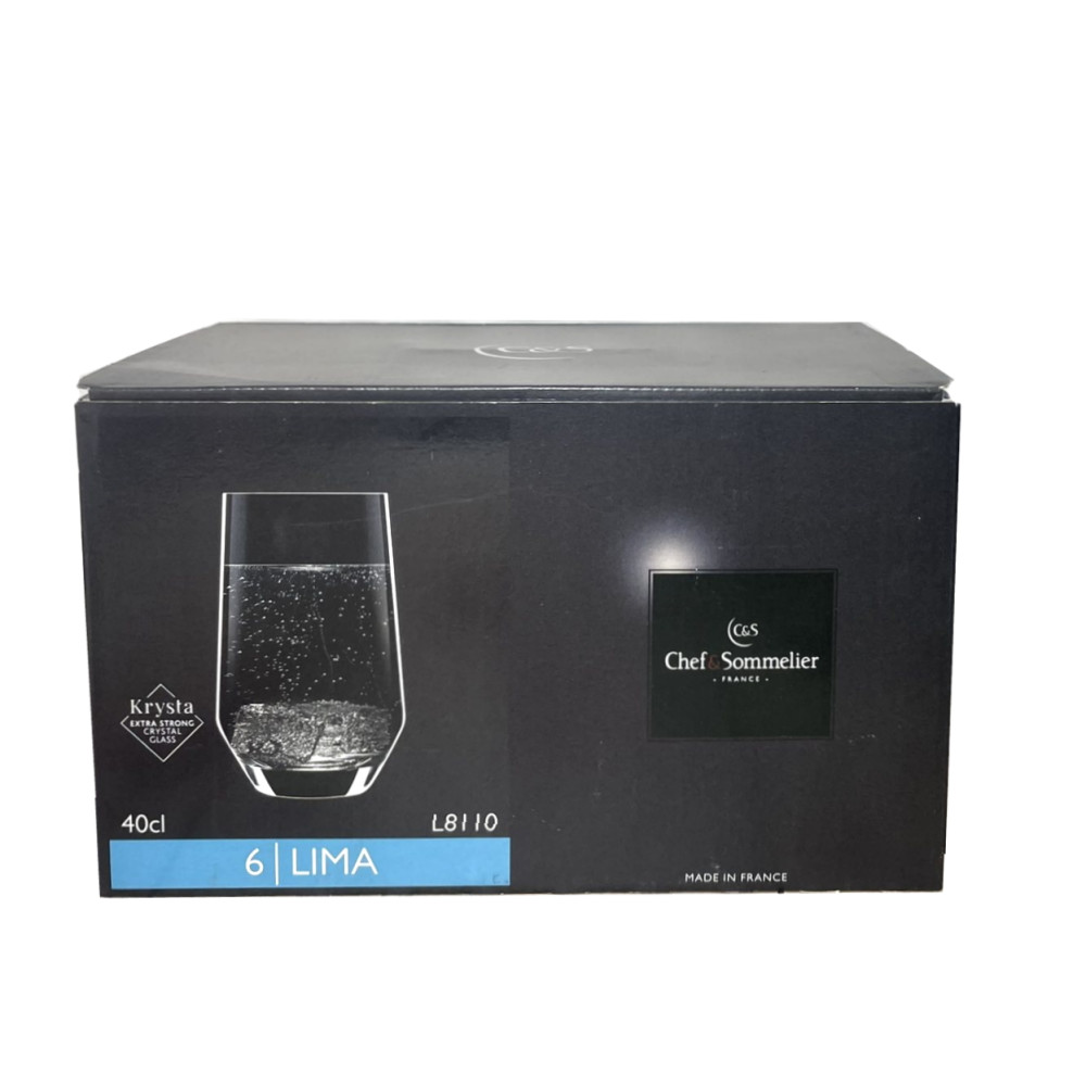 Набор стаканов Chef&Sommelier Lima 400 мл, 6 шт. (L8110)