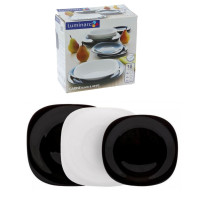 Столовий сервіз Luminarc Carine Black&White, 18 предметів (N1479)