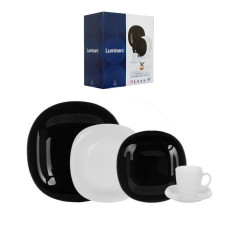 Столовий сервіз Luminarc Carine Black&White, 30 предметів (N1500)
