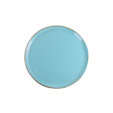 Тарелка для пиццы круглая 200 мм Porland Turquoise 162920/T бирюзовая