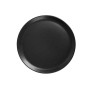 Тарелка для пиццы Porland Black 162928/Bl черная круглая 28 см