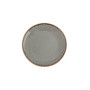 Тарелка круглая 180 мм Porland Dark Grey 187618/DG темно-серая