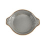 Блюдо для запікання Porland Dark Grey 17 см, темно-сірий фарфор (602922/DG)