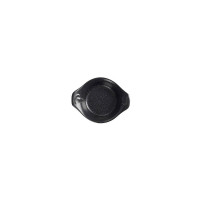 Соусник фарфоровый Porland Black 8 см (802907/Bl)