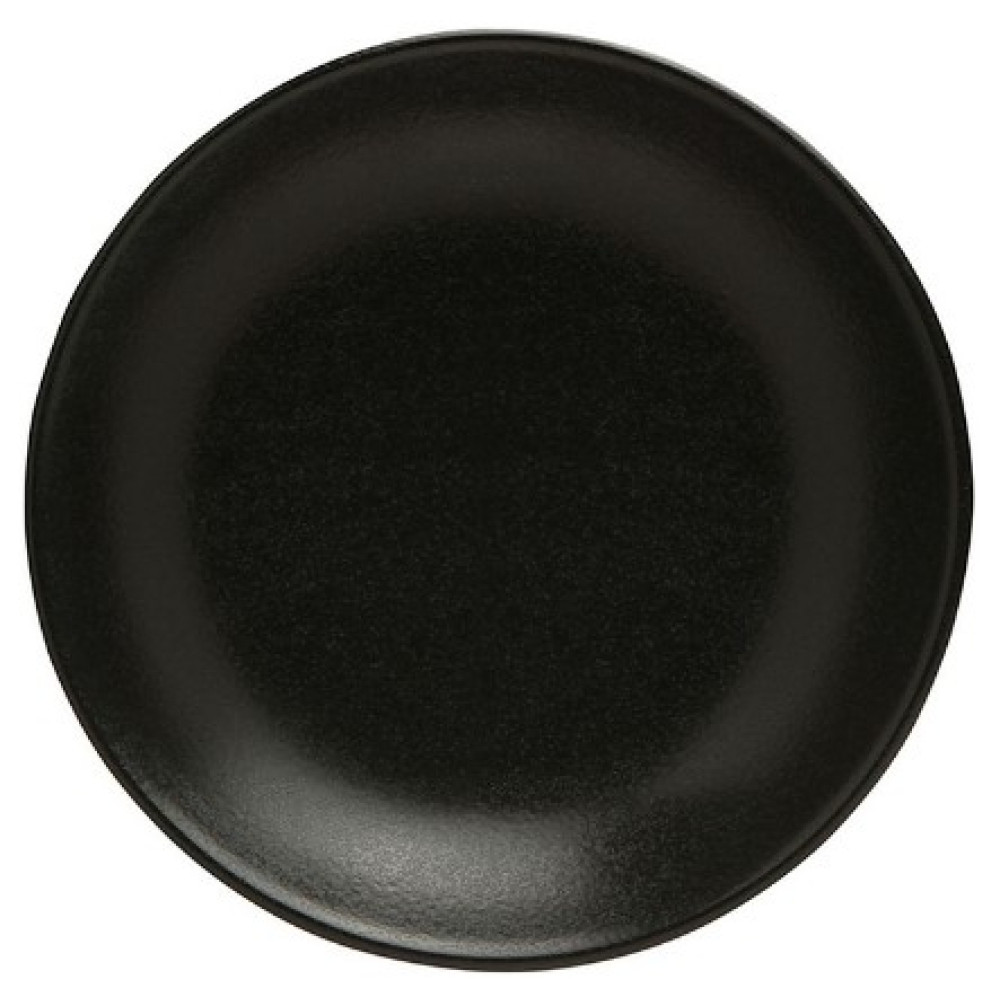 Тарелка глубокая Porland Black 260 мм фарфоровая черная (197626/Bl-6)