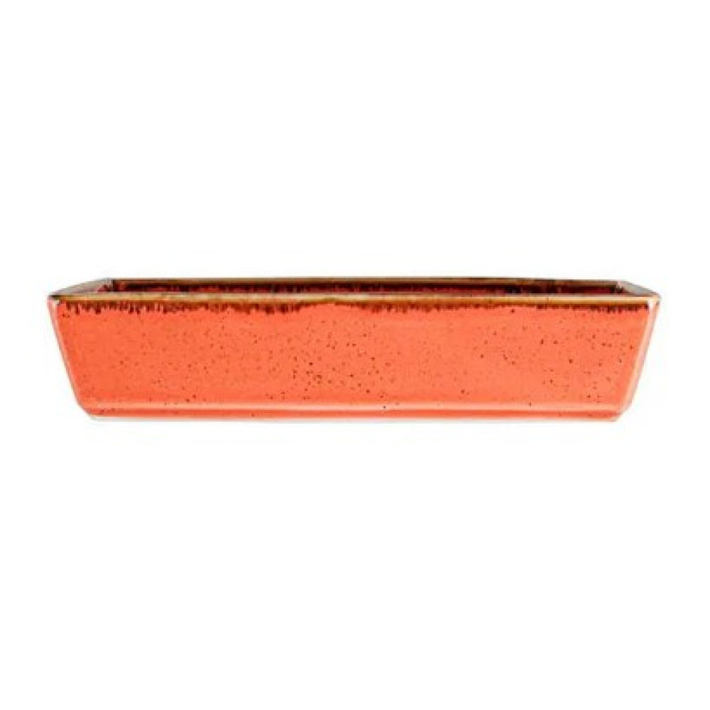 Салатник прямокутний Porland Orange 16 см (358916/O)