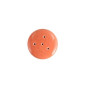 Солонка 5х10 см Porland Orange 304910/O (помаранчева, фарфор)