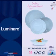 Столовий сервіз Luminarc APY Paradise Blue 18 предметів (X1163)