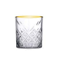 Набір склянок Timeless Golden touch 345 мл, 4 шт, Pasabahce 52790G-6