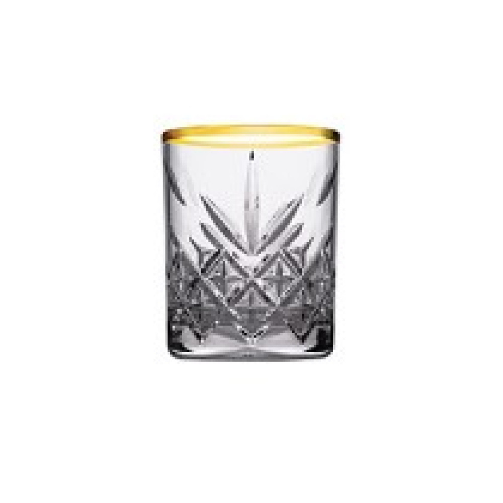 Набір стопок Pasabahce Timeless Golden touch 62 мл, 4 шт (52780G-6)