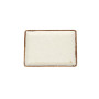 Блюдо для подачи прямоугольное Porland Beige 18х13 см, фарфор, бежевое (358819/B-6)