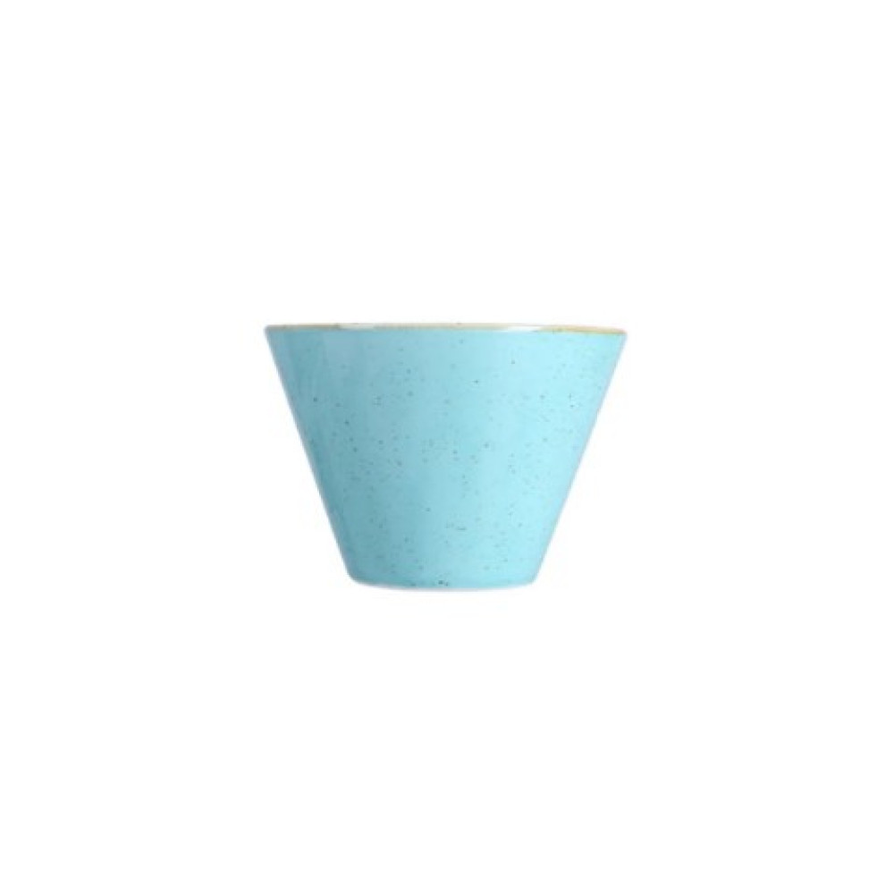 Салатник конусний Porland Turquoise 6 см, бірюзовий фарфор (368206/T-6)