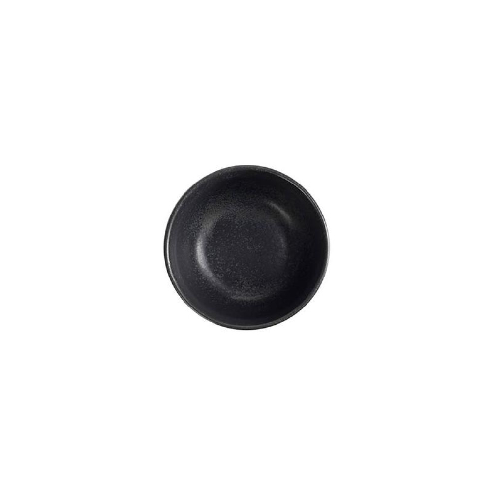 Салатник (цукорниця) Porland Black 10 см, чорний фарфор (382125/Bl-6)