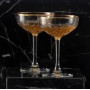 Набор бокалов для шампанского Pasabahce Timeless Golden Touch 255 мл, 4 шт (440236G-6)
