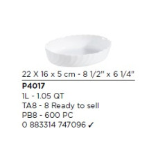 Форма для запікання Luminarc Smart Cuisine Trianon 220х160 мм (P4017)