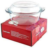 Каструля скляна з кришкою Borcam 2,1 л Pasabahce 59003-6