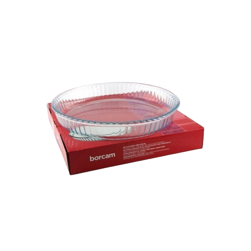 Форма для запікання кругла скляна Borcam 32 см Pasabahce 59014-6