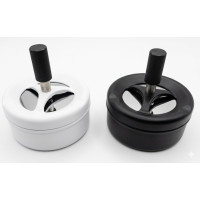 Попільничка металева Ashtray 90 мм Helios 7416