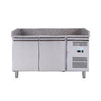 Стол для пиццы 2-х дверной с гранитной поверхностью Forcold G-PZ2600TN-FC