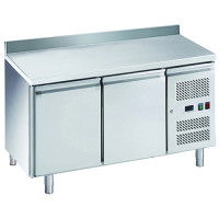 Стіл холодильний 2-х дверний Atelier А-GN2200TN, з бортом