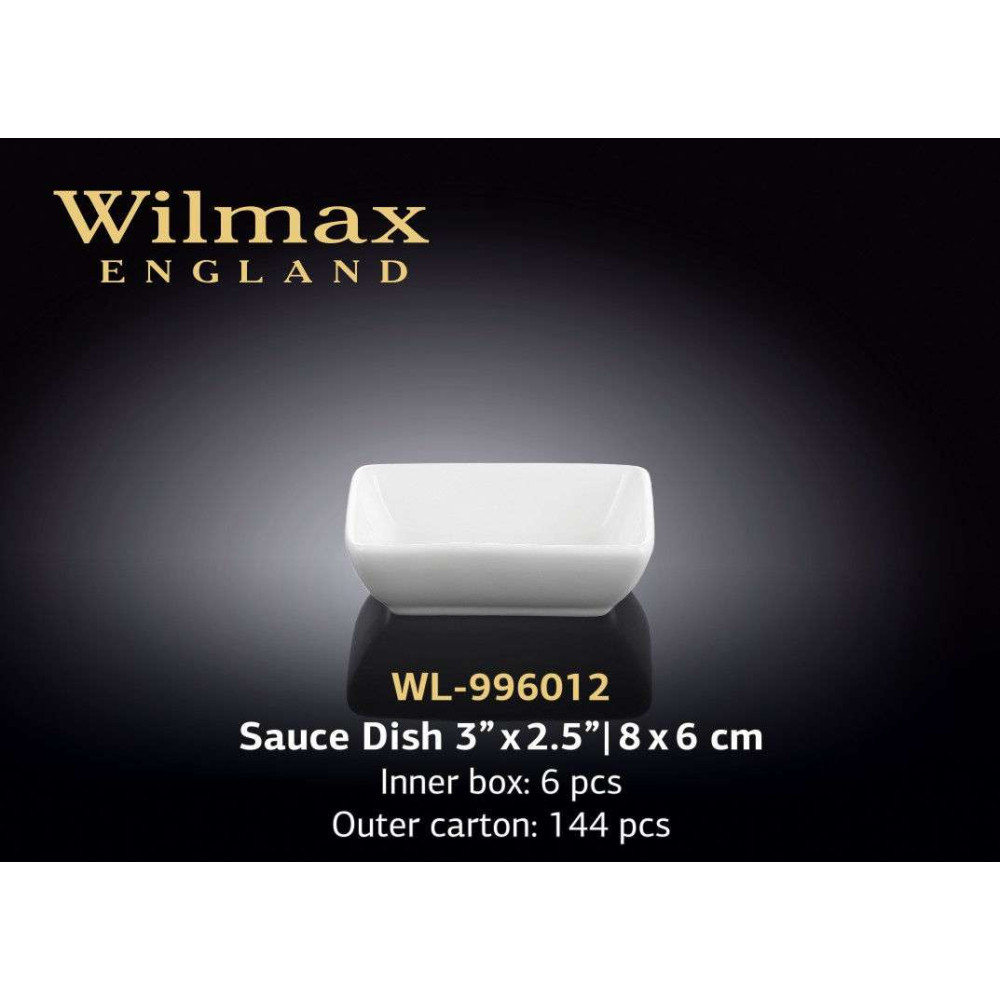 Wilmax Блюдо для соєвого соусу 80х60 мм