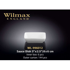 Wilmax Блюдо для соєвого соусу 80х60 мм