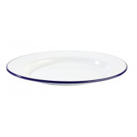Тарелка эмалированная круглая "Enamelware", d-240 мм, h-20 мм