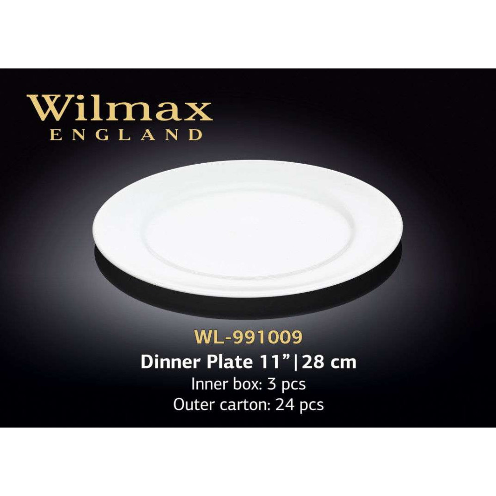 Wilmax Тарілка кругла з бортом 280 мм