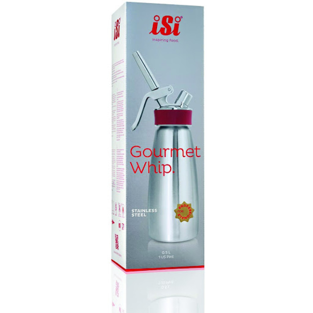 Сифон для холодних і гарячих страв iSi 1603 Gourmet Whip 0,5 л