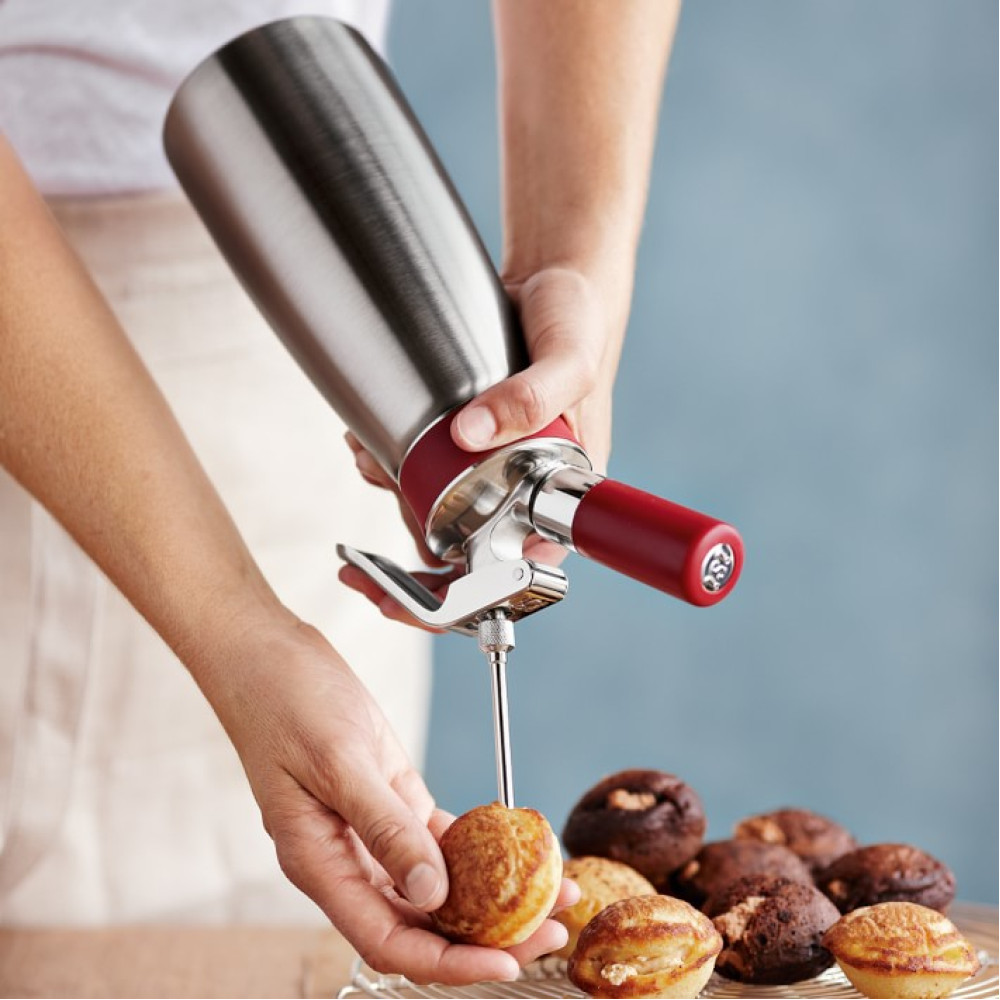 Сифон для холодних і гарячих страв iSi 1603 Gourmet Whip 0,5 л