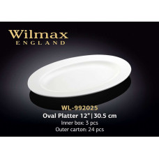 Wilmax Блюдо овальне з бортом 305 мм