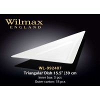 Wilmax Блюдо трикутне 390 мм