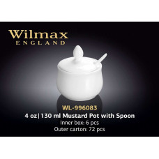 Wilmax Гірчичниця з ложкою 130 мл