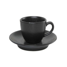 Porland Seasons Black Чашка кавова з блюдцем 80 мл