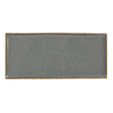 Porland Seasons Dark Gray Блюдо прямокутне 350х160 мм