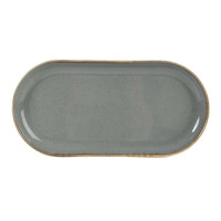 Porland Seasons Dark Gray Блюдо овальне 320 мм