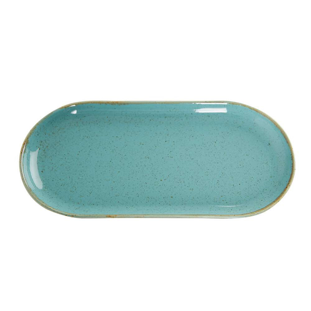 Porland Seasons Turquoise Блюдо овальне 300 мм